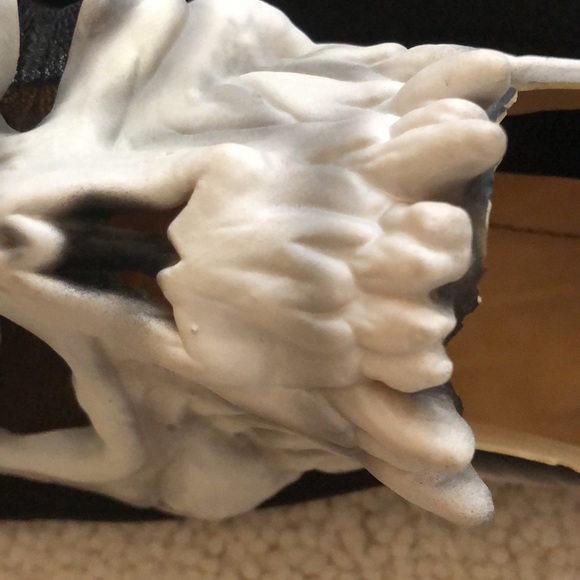 Grim Reaper hooded skeleton mask and skeleton hands costume - Picture 13 of 16